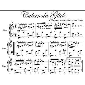    Cubanola Glide Big Note Piano Sheet Music Harry von Tilzer Books