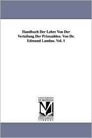   Landau. Vol. 1, (1418185590), Edmund Landau, Textbooks   Barnes