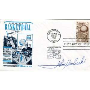  John Havlicek Autographed First Day Cover   Sports 