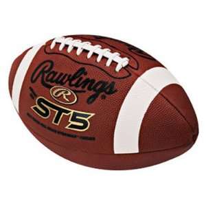   Touch Leather Practice Footballs BROWN OFFICIAL
