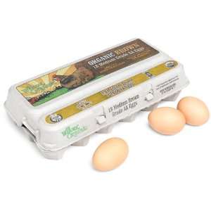 Wilcox Organic Medium Brown Eggs, 18 ct  Fresh