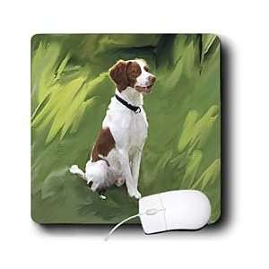  Dogs Brittany   Brittany   Mouse Pads Electronics
