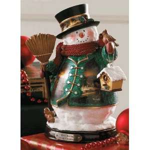  Terry Redlin White Christmas Snowman From The Bradford 