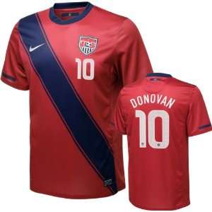  Landon Donovan #10 Red Nike Soccer Jersey United States Soccer 