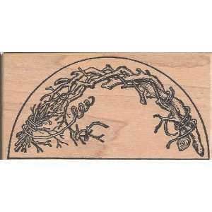  Twig Arch Border Wood Mounted Rubber Stamp (L1721 