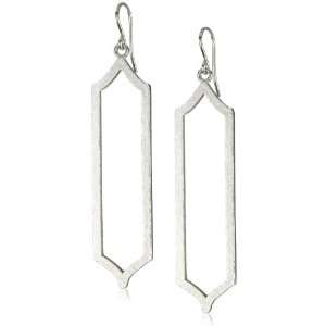   Dogeared Jewels & Gifts Always Beautiful Silver Window Earrings