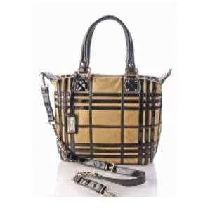 American Glamour Badgley Mischka Boulevardier Caged Tote  