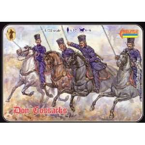  Crimean War Don Cossacks (12 w/12 Horses) 1 72 Strelets 