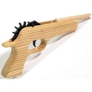  Rubber Band Gun, Made of Real Wood Toys & Games