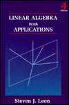   Applications, (0023698314), Steven J. Leon, Textbooks   