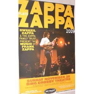 Zappa Plays Zappa Poster   Concert Flyer