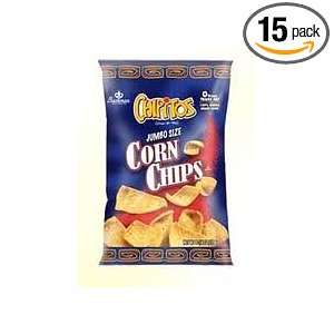 Chipitos Jumbo Size Corn Chips, 4.25 Oz Bags (Pack of 15)  