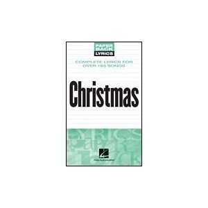  Christmas Lyrics Softcover