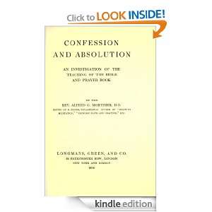 Confession and Absolution An Investigation of the Teaching of the 