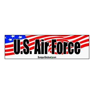  U.S. Air Frorce   patriotic bumper stickers (Medium 10x2.8 