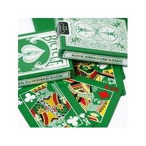  Bicycle Poker Deck   green Toys & Games