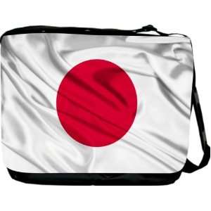  Japan Flag Messenger Bag   Book Bag   School Bag 