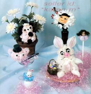 PETAL PALS 2 ~Dolls Animals w/Flower Petals~CRAFT BOOK  