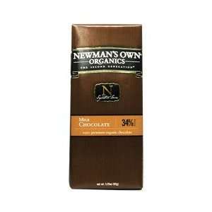 Newmans Own Organic, Chocolate Bar Mlk Org, 3.25 Ounce (12 Pack 