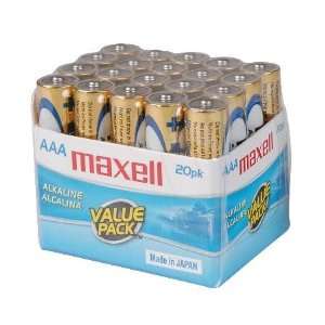   Alkaline Battery 20 Pack Unrivaled Value  Players & Accessories