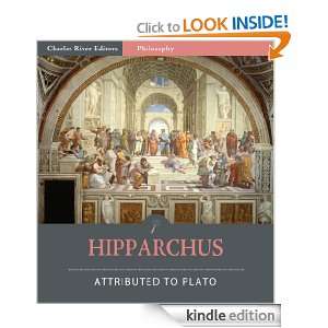 Hipparchus (Illustrated) Plato, Charles River Editors, Benjamin 