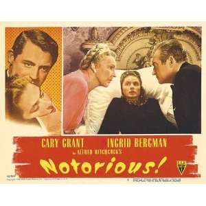  Notorious Movie Poster (11 x 14 Inches   28cm x 36cm 