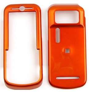  Motorola Zine ZN5 Honey Burn Orange Hard Case/Cover 
