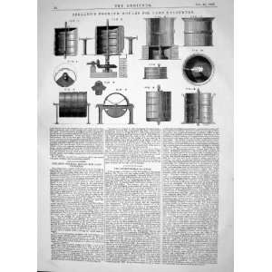  ENGINEERING 1863 INVENTION IRELAND FORMING MOULDS CARD 