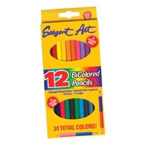  Sargent Art Bicolored Pencils