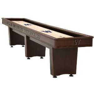  12 University of Washington Logo Shuffleboard in Cinnamon 