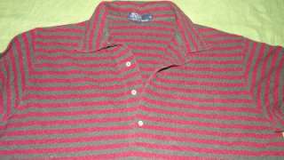 POLO RALPH LAUREN mens golf/polo shirt size XL stripes long sleeves 