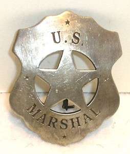 US Marshal Police Badge Sheriff Deputy Matt Dillion  