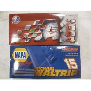  Signed Nascar Michael Waltrip #15 04 NAPA Racing Team LE 