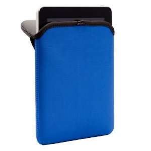  Designer Ipad Case   Blue and Grey Reversible Ipad Cover 