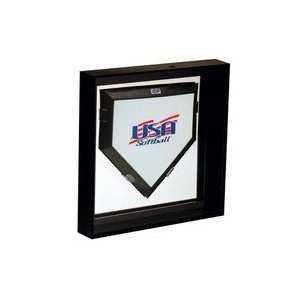  Full Size Home Plate Display Case