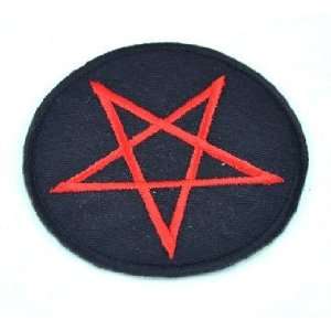   Iron on Patch Gothic Black Metal Occult Satan 