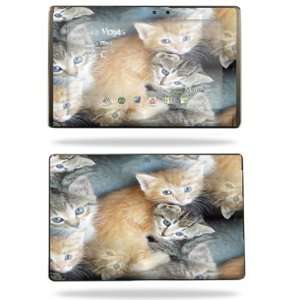   Decal Cover for Asus Eee Pad Transformer TF101 Kittens Electronics