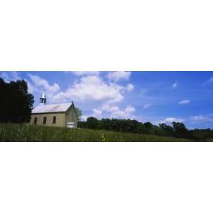  View of a Church in a Field, United Church of Christ 