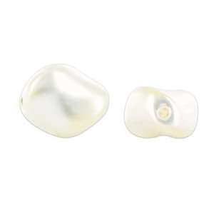  5826 9mm Asymmetrical Pearls Cream Arts, Crafts & Sewing