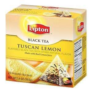   Tuscan Lemon Black Tea, 20 bags  Grocery & Gourmet Food