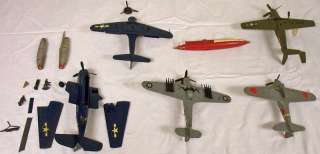 Old WWII airplane toy model Japan US plane torpedo bomber USAF 