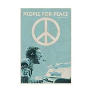  John Lennon (People for Peace) Music Poster