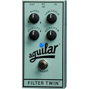   Aguilar Filter Twin Bass Effects Pedal Surf Green Musical Instruments