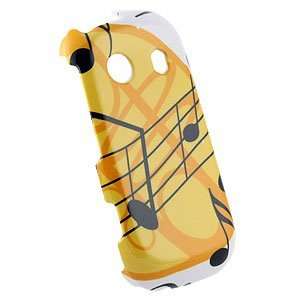  Premium Musical Notes Snap On Cover for Samsung Seek M350 