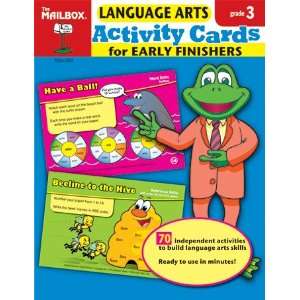   Language Arts Activity Cards For By The Education Center Toys & Games