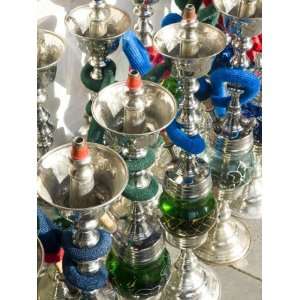 Hubble Bubble Pipes, Souk Waqif, Doha, Qatar, Middle East Stretched 