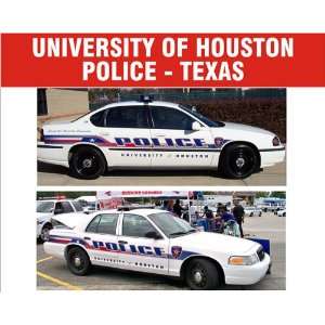  BILL BOZO UNIVERSITY OF HOUSTON, TX POLICE DECALS