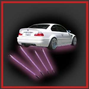  Purple Led Undercar Underbody Lights 4 Pieces Automotive