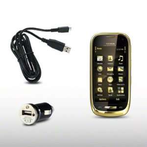  NOKIA ORO USB MINI CAR CHARGER WITH MICRO USB CABLE BY 