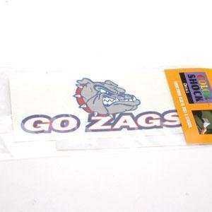  Gonzaga Decal   Bulldog Go Zags